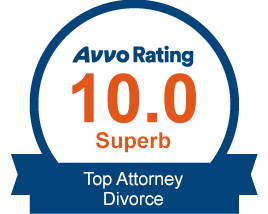 Avvo Rating 10.0 - Top Attorney Divorce