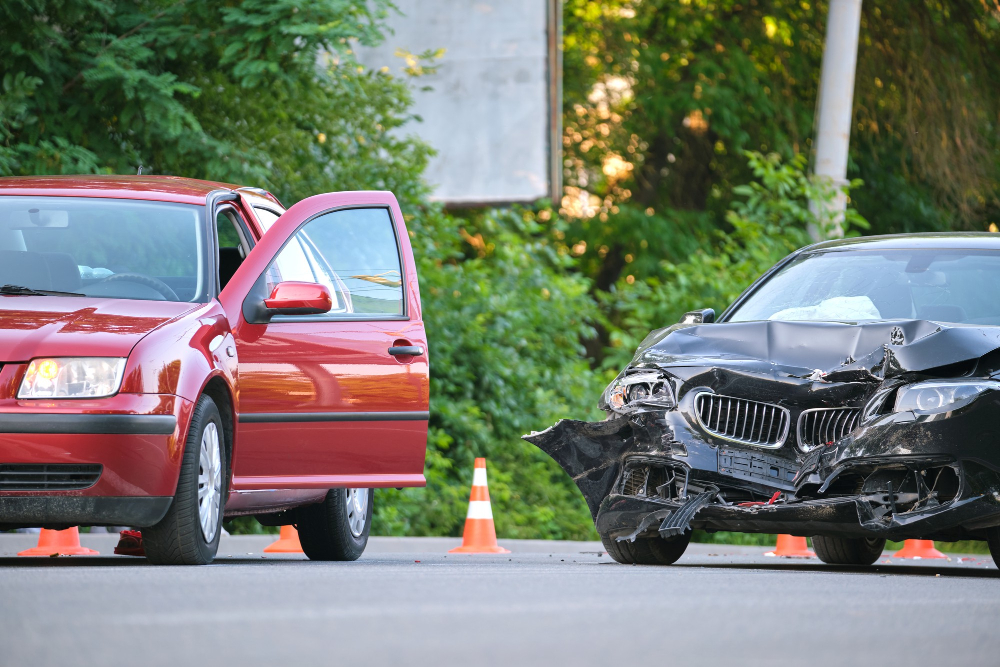 Car accidents at intersections