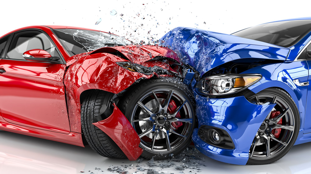 Head on collision
