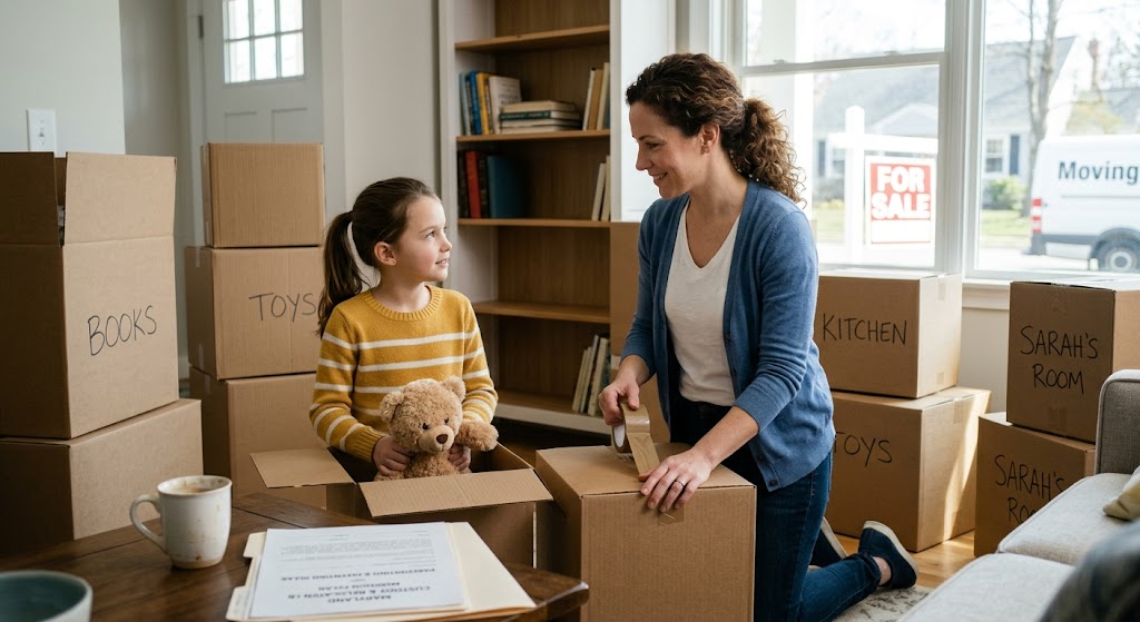 Moving Away With Your Child After Divorce in Maryland
